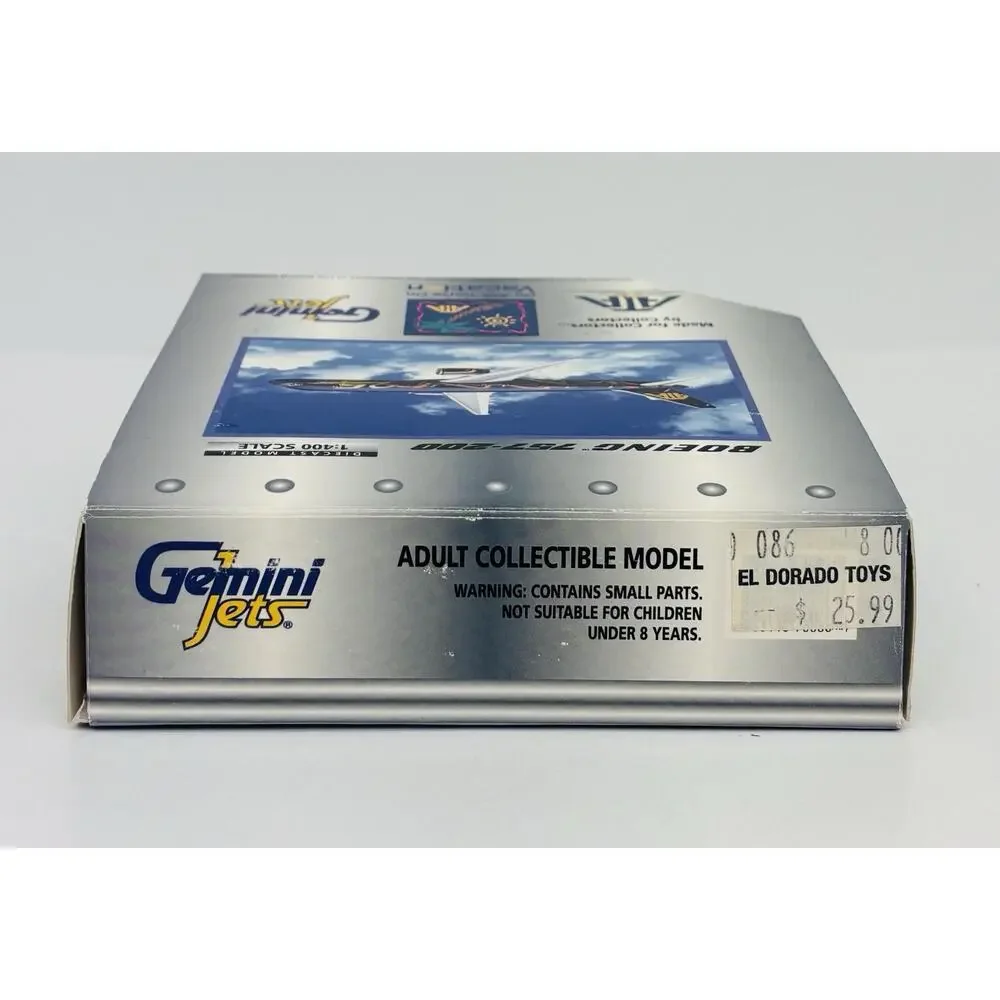 Gemini Jets 1:400 ATA 25th Anniversary Boeing 757-200 Diecast GJATA086 New